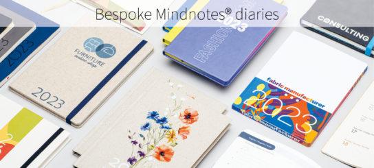 Bespoke Mindnotes® diaries 2023