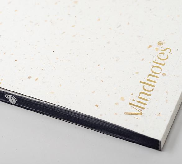 MN11-CAL-COFFEE Mindnotes® diary in coffee paper softcover 
