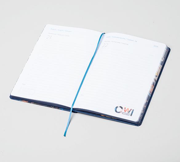 MN31-CAL Mindnotes® dagböcke i hårdomslag av papper