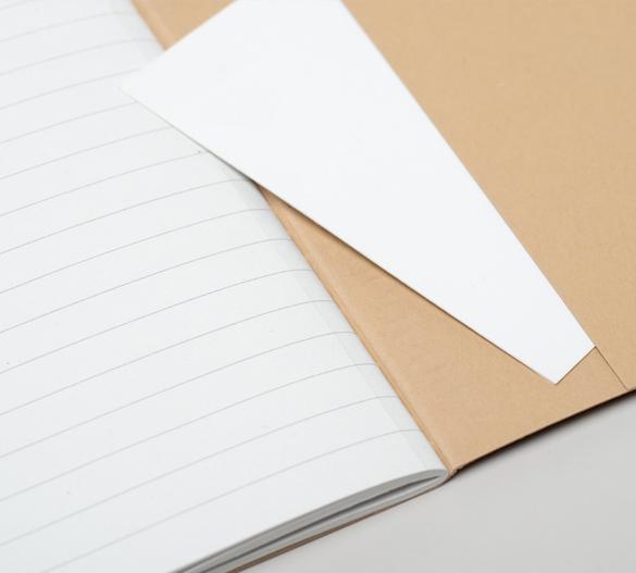 MN41-kraft Sewn Mindnotes® in a Kraft paper cover